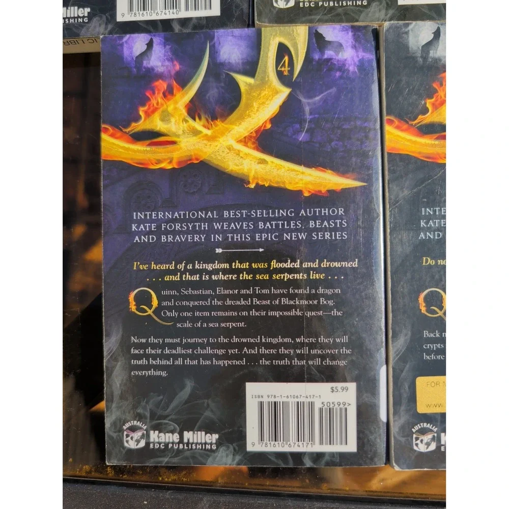 The Impossible Quest Series Kate Forsyth Complete Set Books 1 - 5 Paperback Lot